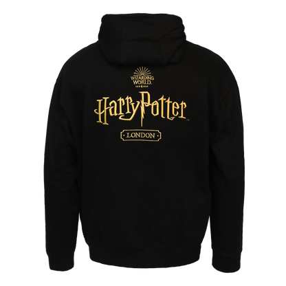 Harry Potter London Black & Gold Hoodie