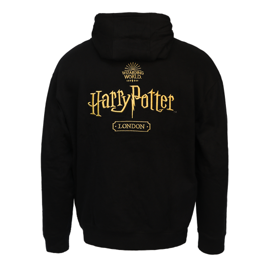 Harry Potter London Black & Gold Hoodie