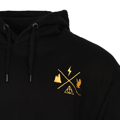 Harry Potter London Black & Gold Hoodie