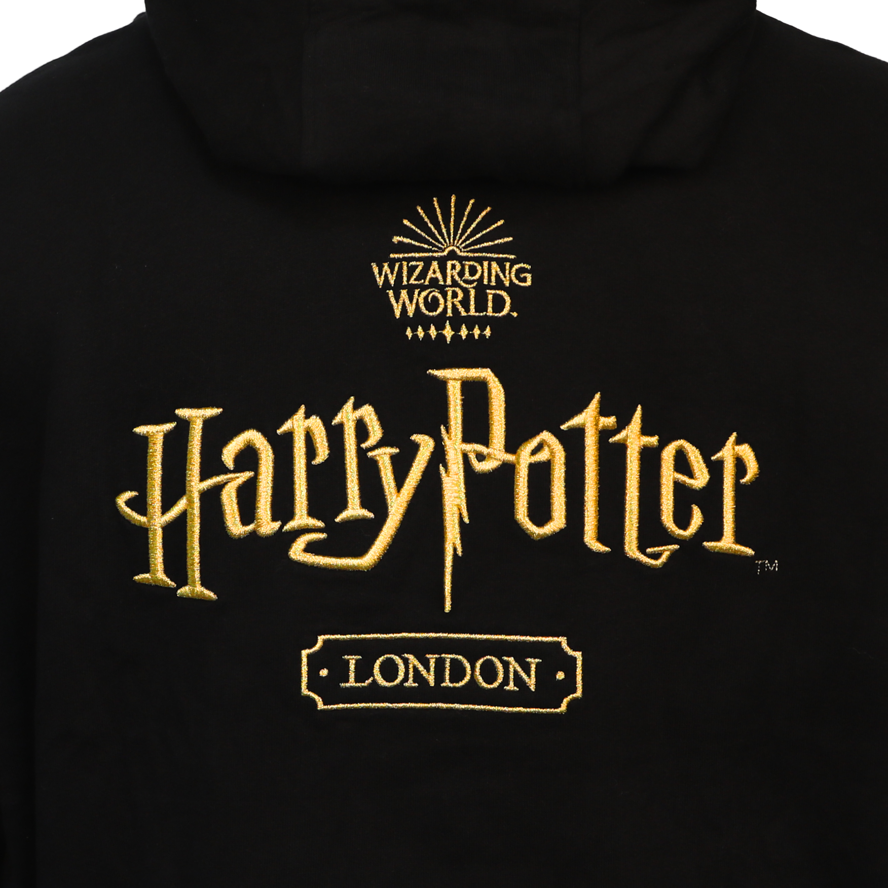 Harry Potter London Black & Gold Hoodie