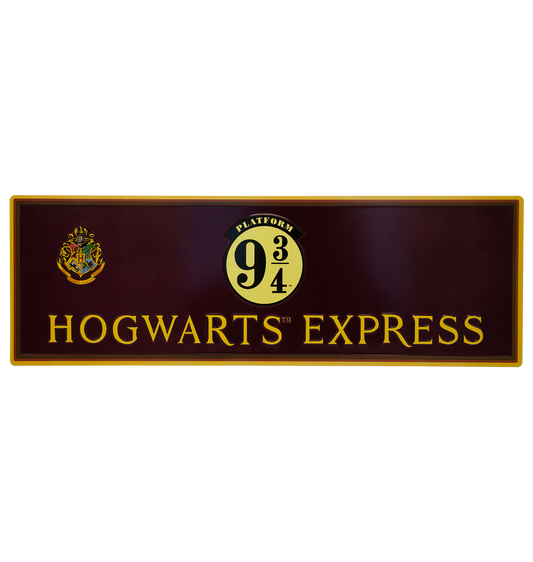 Hogwarts Express Platform 9 3/4 Sign