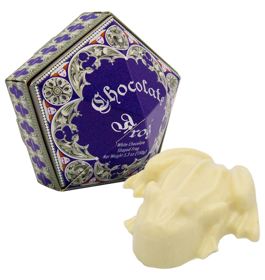 White Chocolate Frog - with authentic film packaging