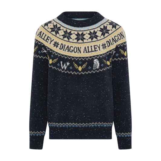 Diagon Alley Christmas Knitted Jumper