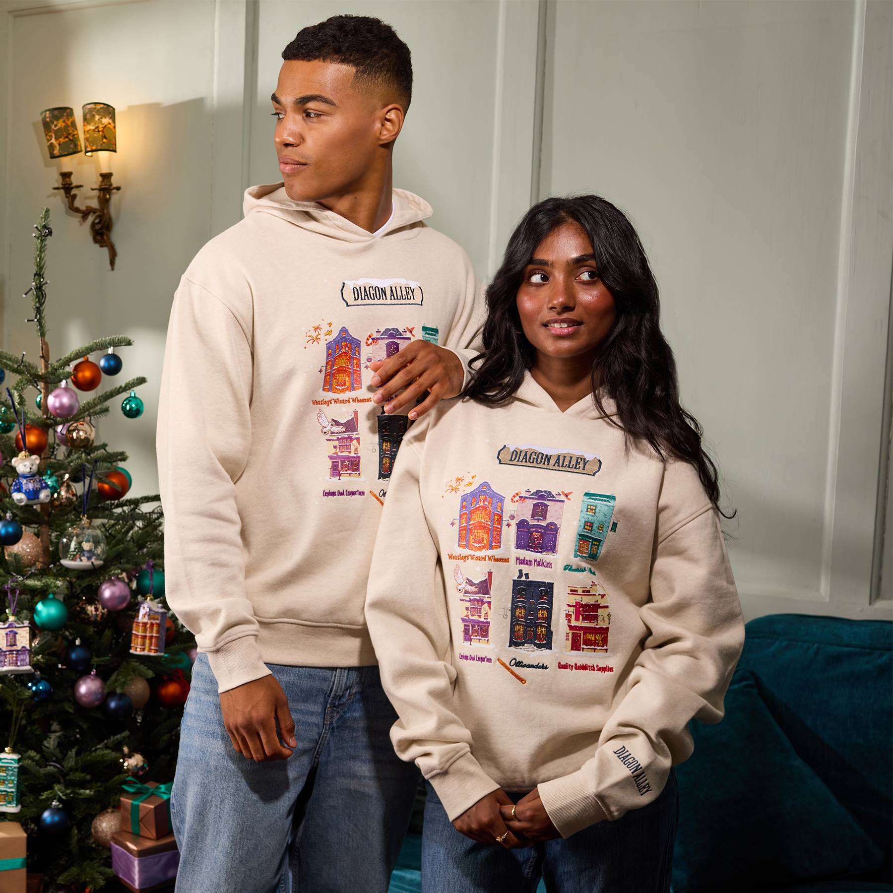Diagon Alley Christmas Hoodie