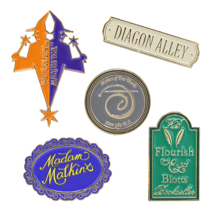 Diagon Alley Christmas Magnet Set