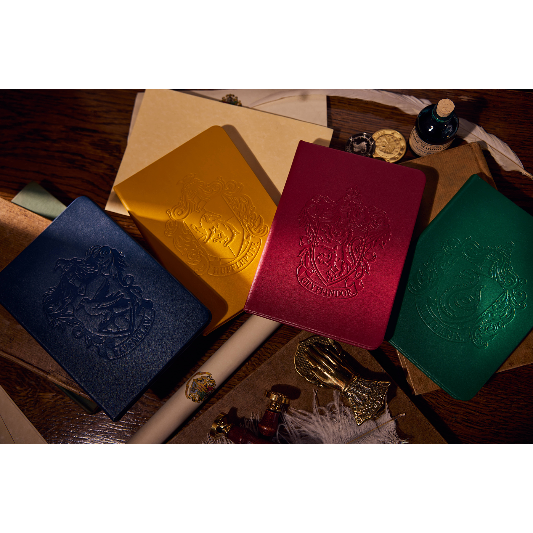 Personalised House Crest Embossed Journal