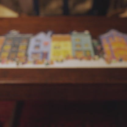 Diagon Alley in the Snow Puzzle