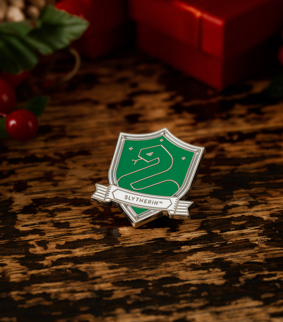 Slytherin House Crest Enamel Pin | Harry Potter Shop UK