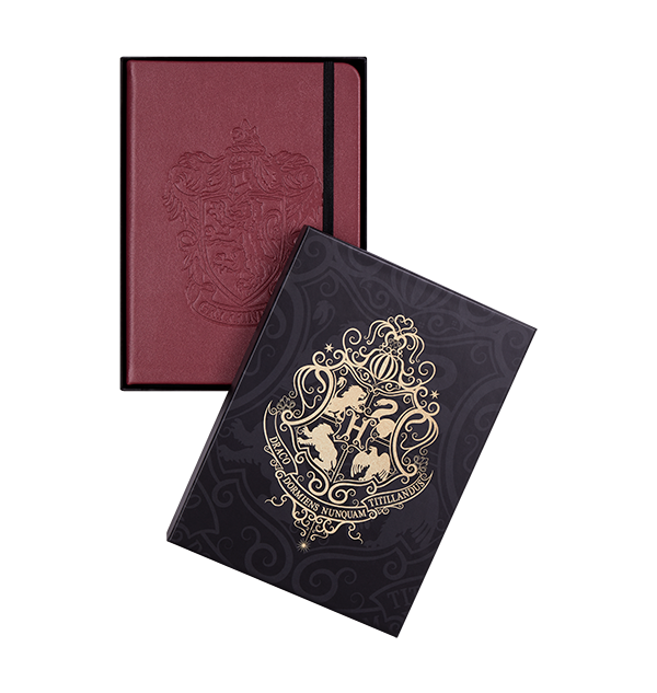 Personalised Gryffindor Crest Embossed Journal