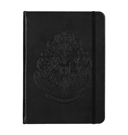 Personalised Hogwarts Crest Embossed Journal