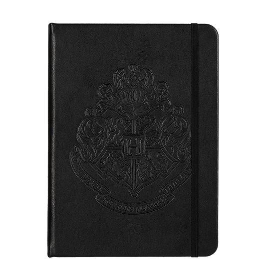 Personalised Hogwarts Crest Embossed Journal