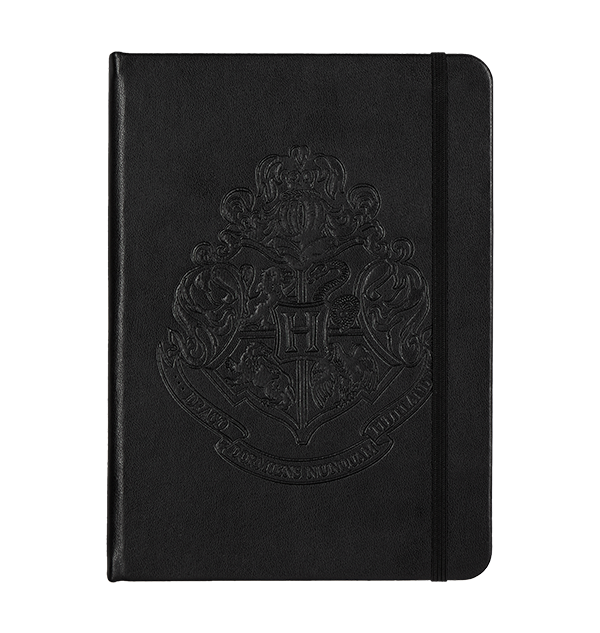 Personalised Hogwarts Crest Embossed Journal