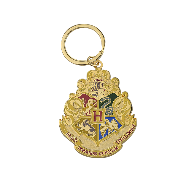 Hogwarts Crest Medallion Keyring
