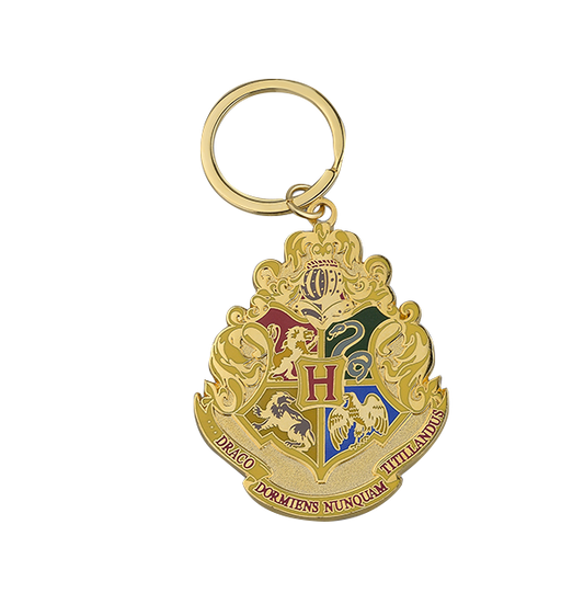 Hogwarts Crest Medallion Keyring