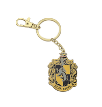 Hufflepuff Crest Medallion Keyring