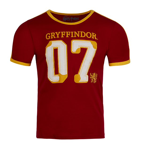 Personalised Gryffindor House Seeker T-Shirt