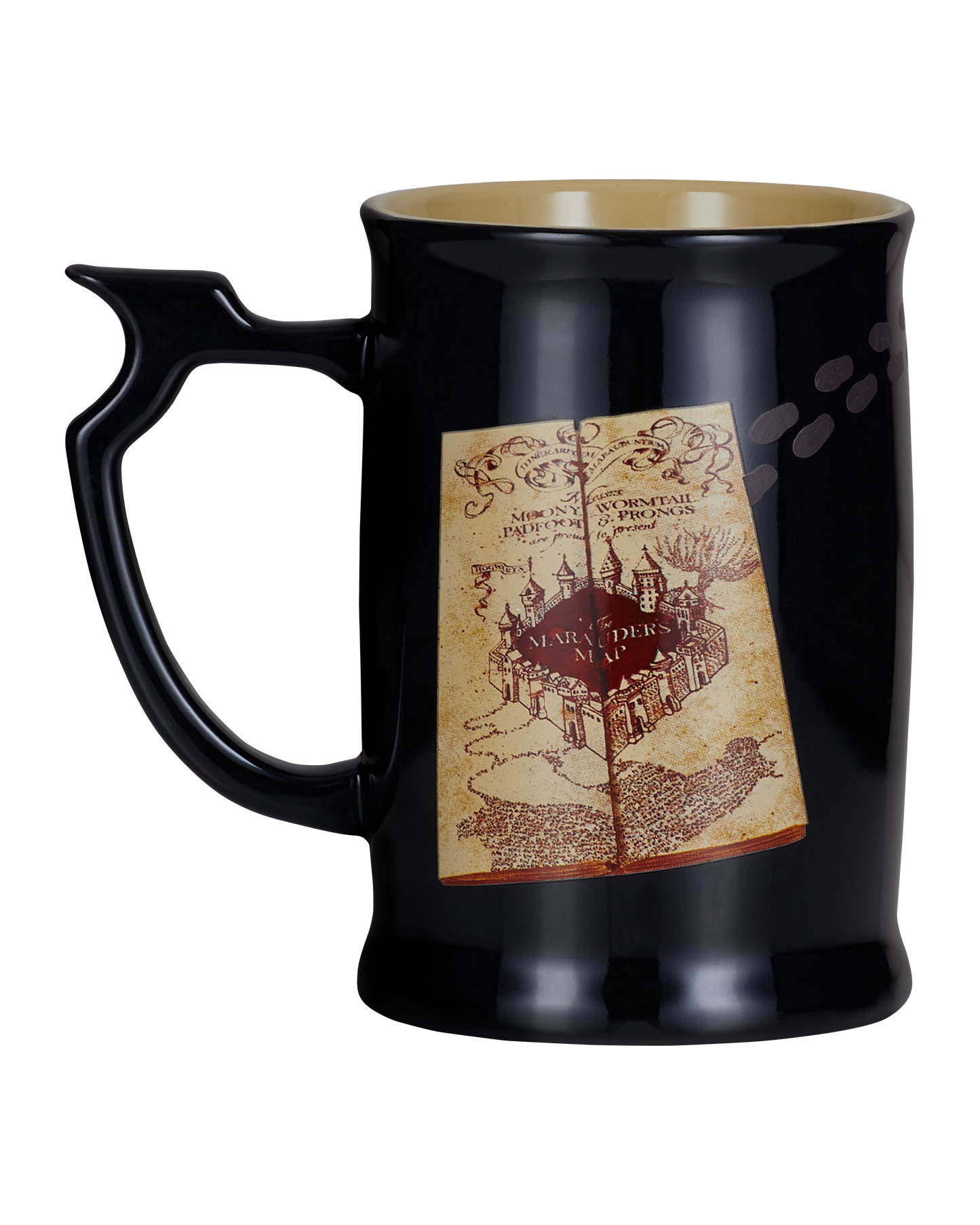 Marauder's Map Heat Reactive Footprint Mug