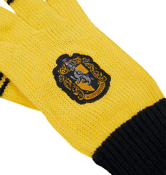 Hufflepuff Crest Gloves