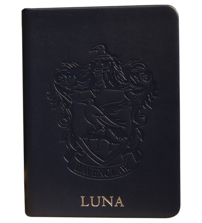 Personalised Ravenclaw Crest Embossed Journal