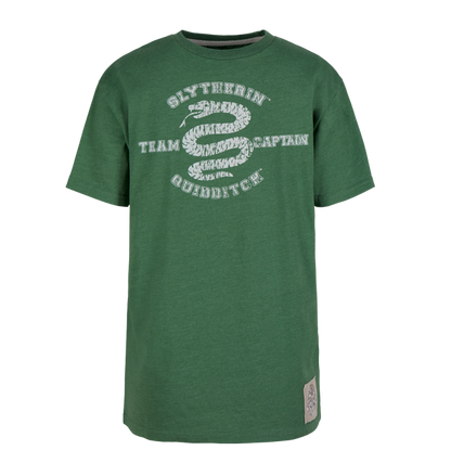 Kids Slytherin Quidditch Team Captain T-Shirt