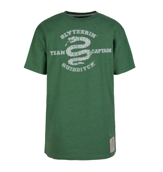 Kids Slytherin Quidditch Team Captain T-Shirt