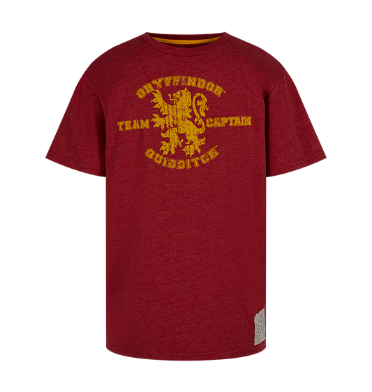 Kids Gryffindor Quidditch Team Captain T-Shirt