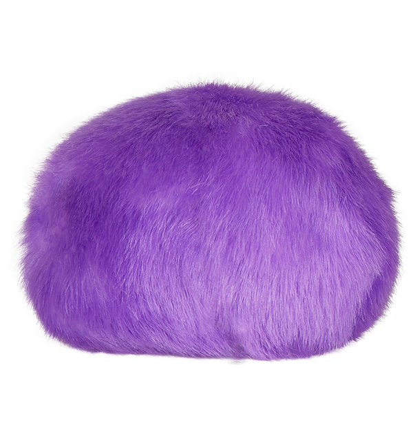 Purple Pygmy Puff Plush with Sound