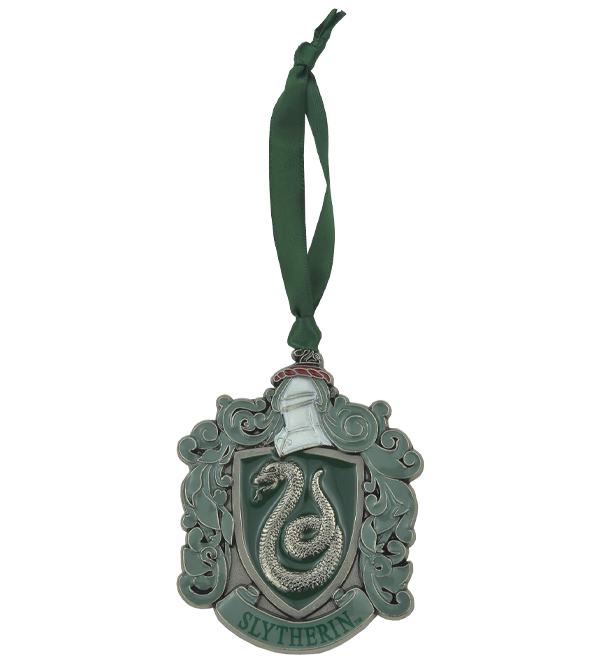 Slytherin Crest Metal Ornament
