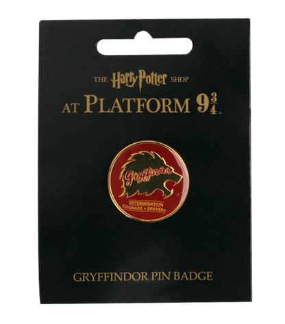 Gryffindor Traits Pin