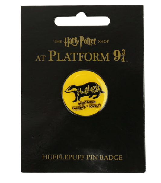 Hufflepuff House Traits Pin Badge