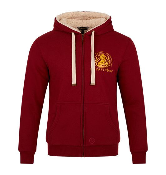 Gryffindor Fleece Hoodie-Front