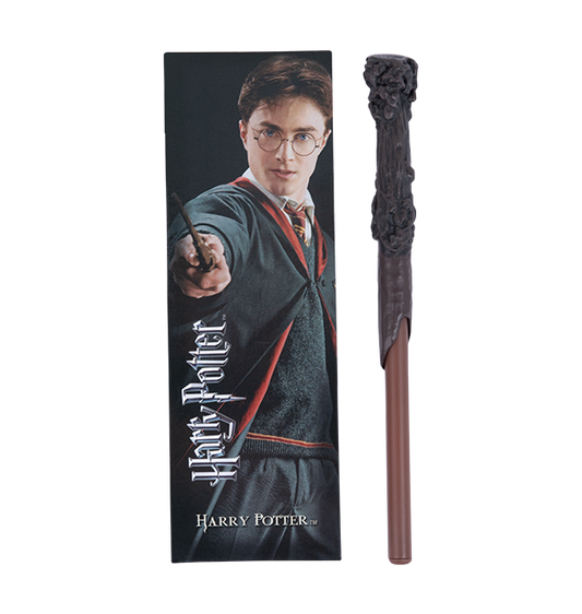 Harry Potter Wand Pen and Bookmark Set