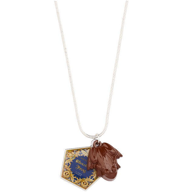 Chocolate Frog Charm Necklace