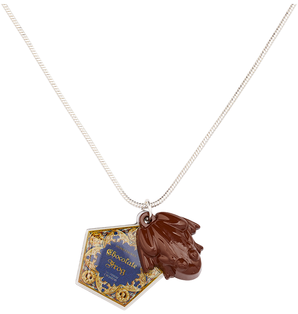 Chocolate Frog Charm Necklace