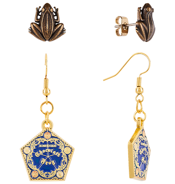 Chocolate Frog Earring Set Harry Potter Shop