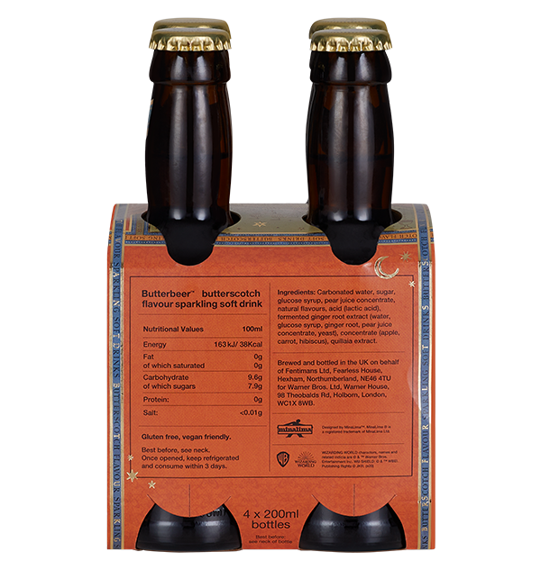 Bottled Butterbeer 4-Pack