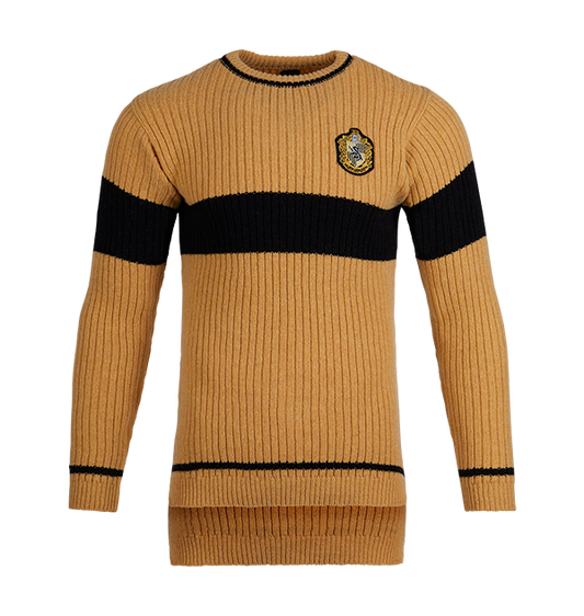 Hufflepuff Quidditch Knitted Adult Jumper