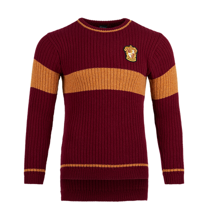 Gryffindor Quidditch Knitted Adult Jumper