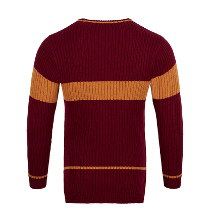 Gryffindor Quidditch Knitted Adult Jumper