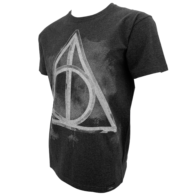 Deathly Hallows Smoky Charcoal T-Shirt