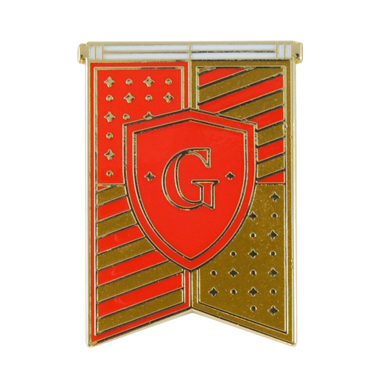 Gryffindor House Banner Enamel Pin