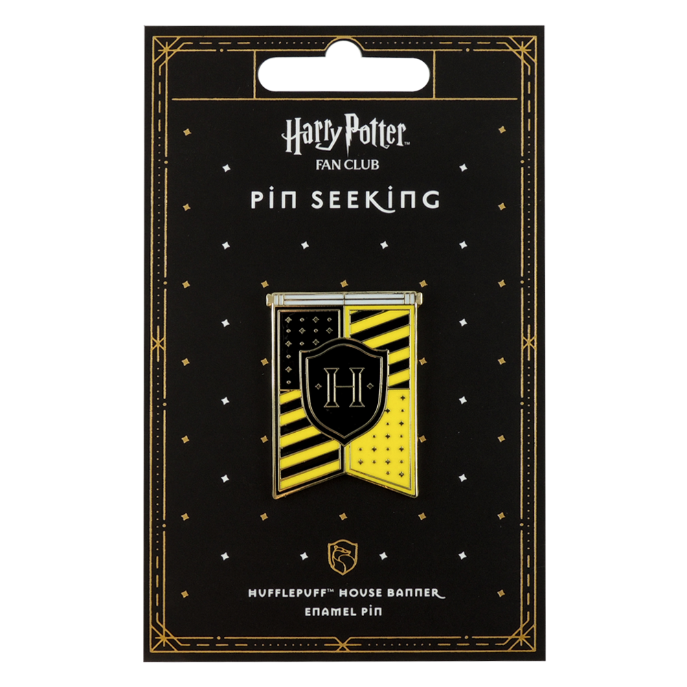 Hufflepuff House Banner Enamel Pin