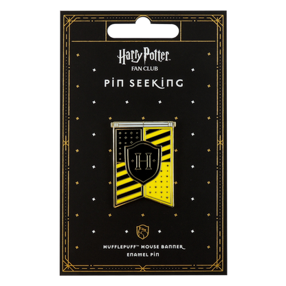 Hufflepuff House Banner Enamel Pin