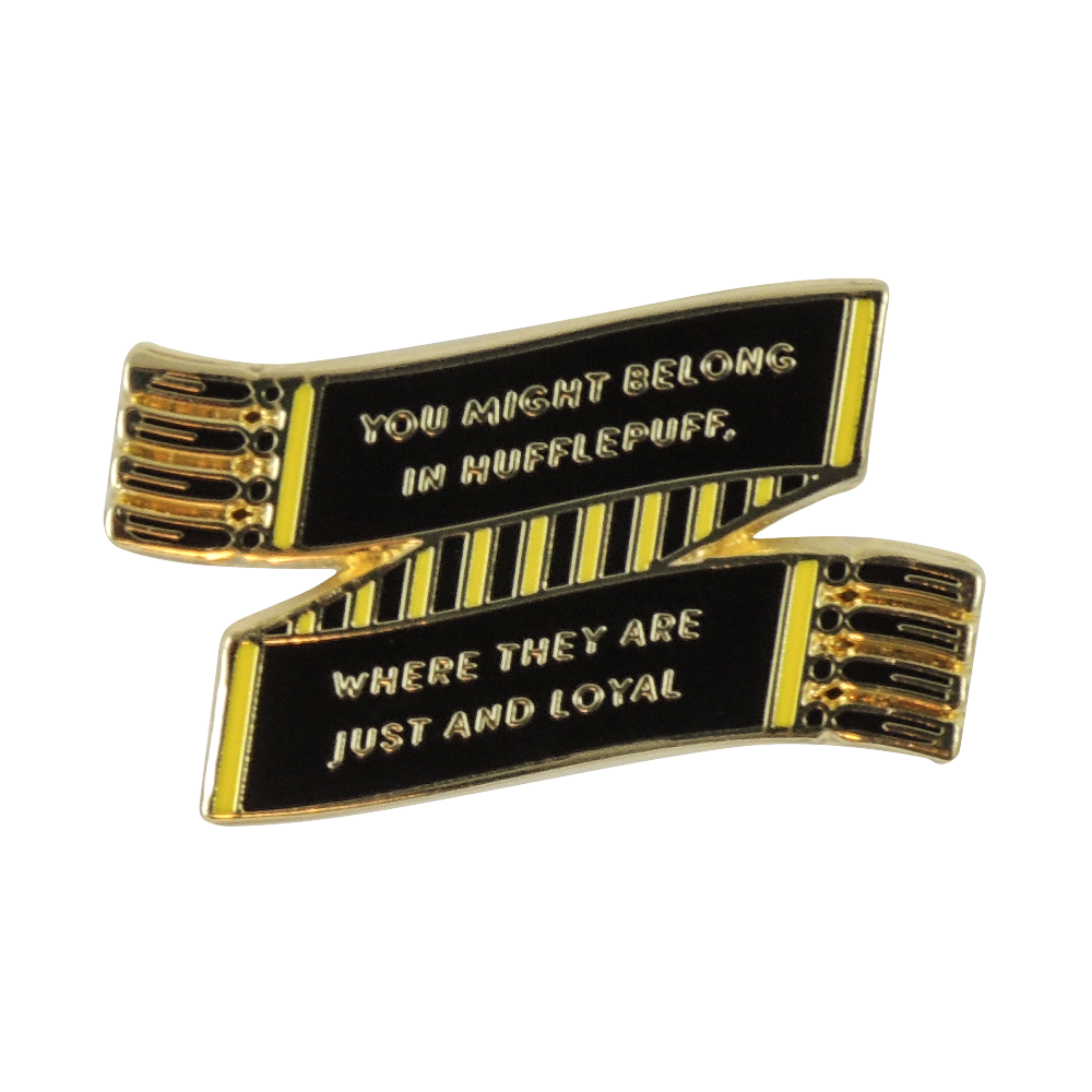 Hufflepuff Scarf Enamel Pin