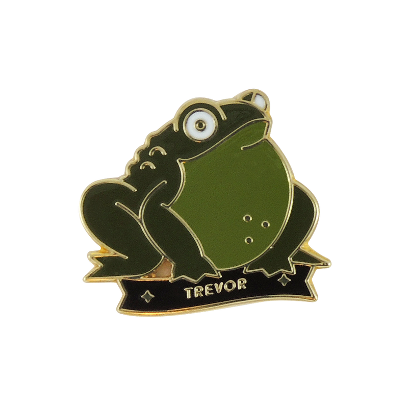 Trevor Enamel Pin