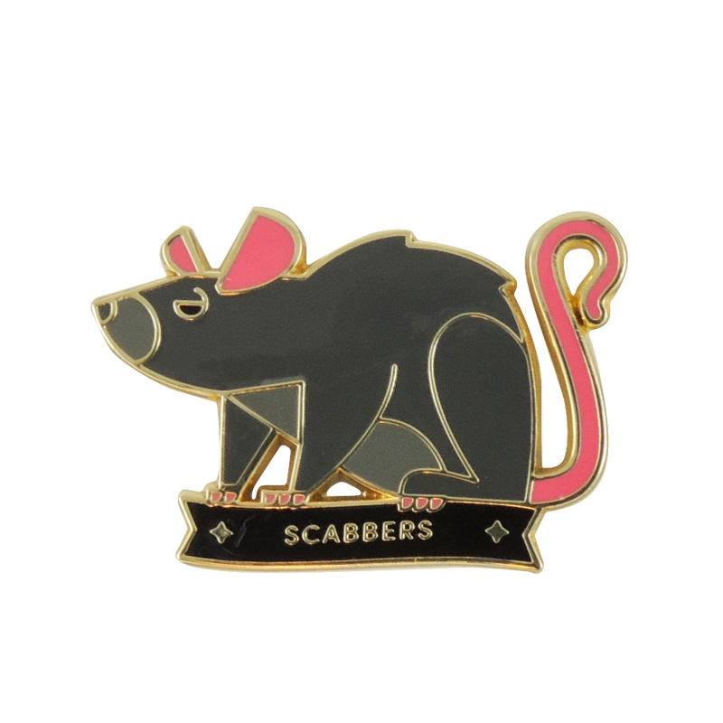 Scabbers Enamel Pin