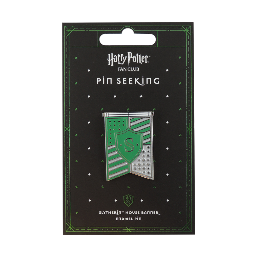 Slytherin House Banner Enamel Pin