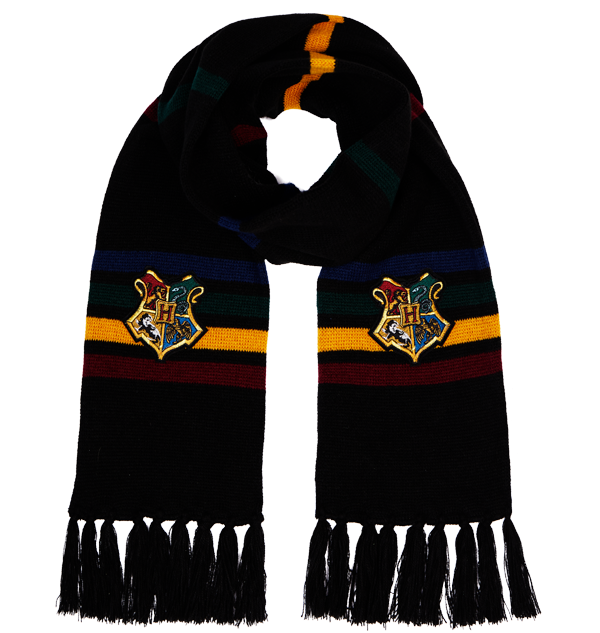 Hogwarts School Crest Knitted Scarf