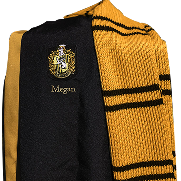 Kids Personalised Authentic Hufflepuff Robe