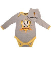Hufflepuff Mascot Babygrow and Bib